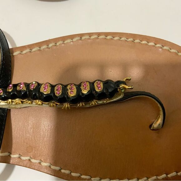 Miss Trish of Capri jeweled  Made in Italy 39 SANDAL - Picture 4 of 6